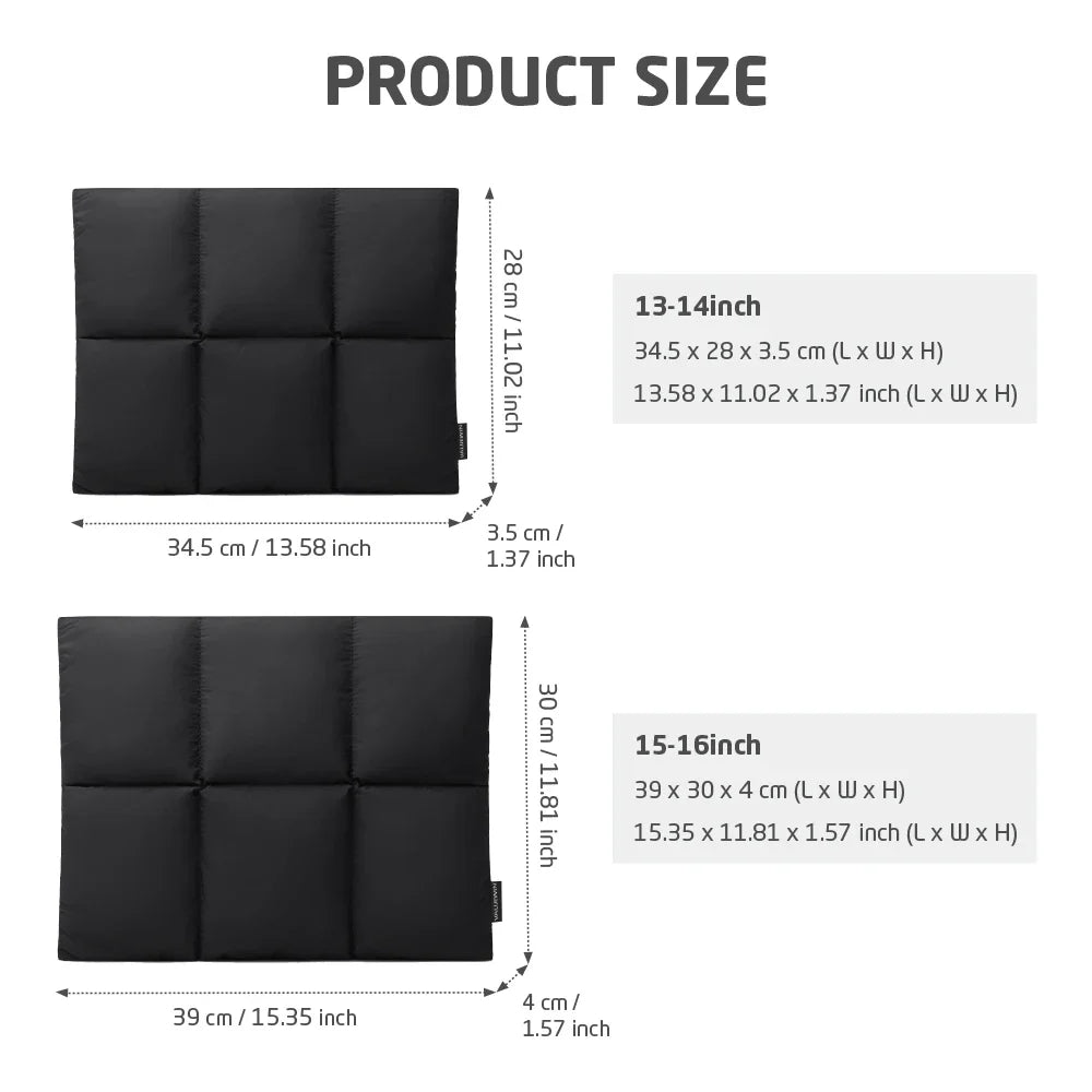Laptop Sleeve Puffy Laptop Cover Bag
